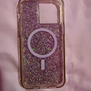 iPhone 15 pro max Glitter Phone Case with MagSafe Compatibility